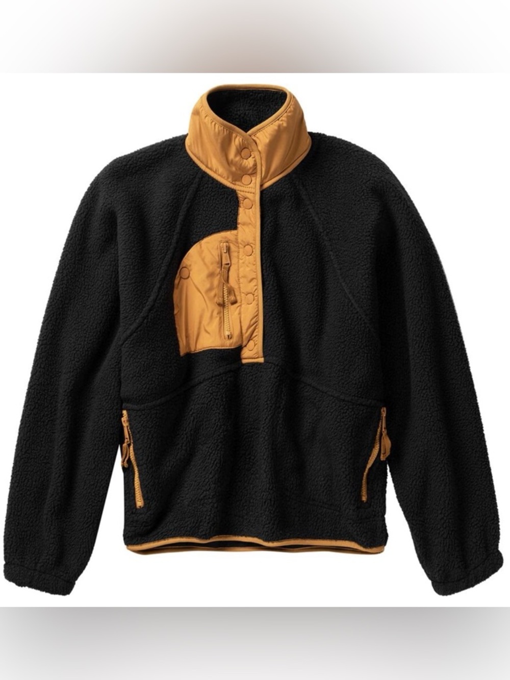 FP Movement by Free People hit the slopes half zip fleece jacket